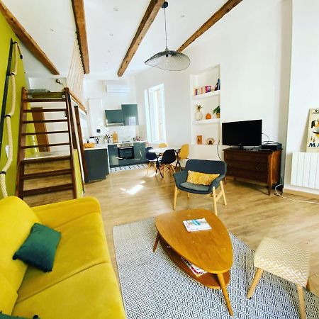 Vaste Et Charmant Loft Climatise Au Coeur De Marseille Bagian luar foto