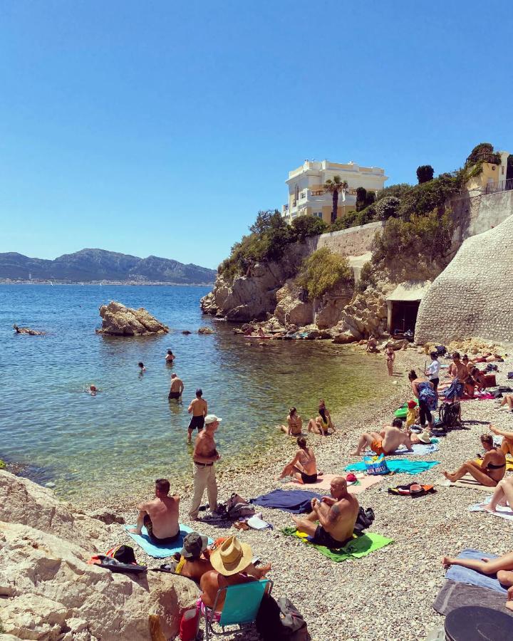 Vaste Et Charmant Loft Climatise Au Coeur De Marseille Bagian luar foto
