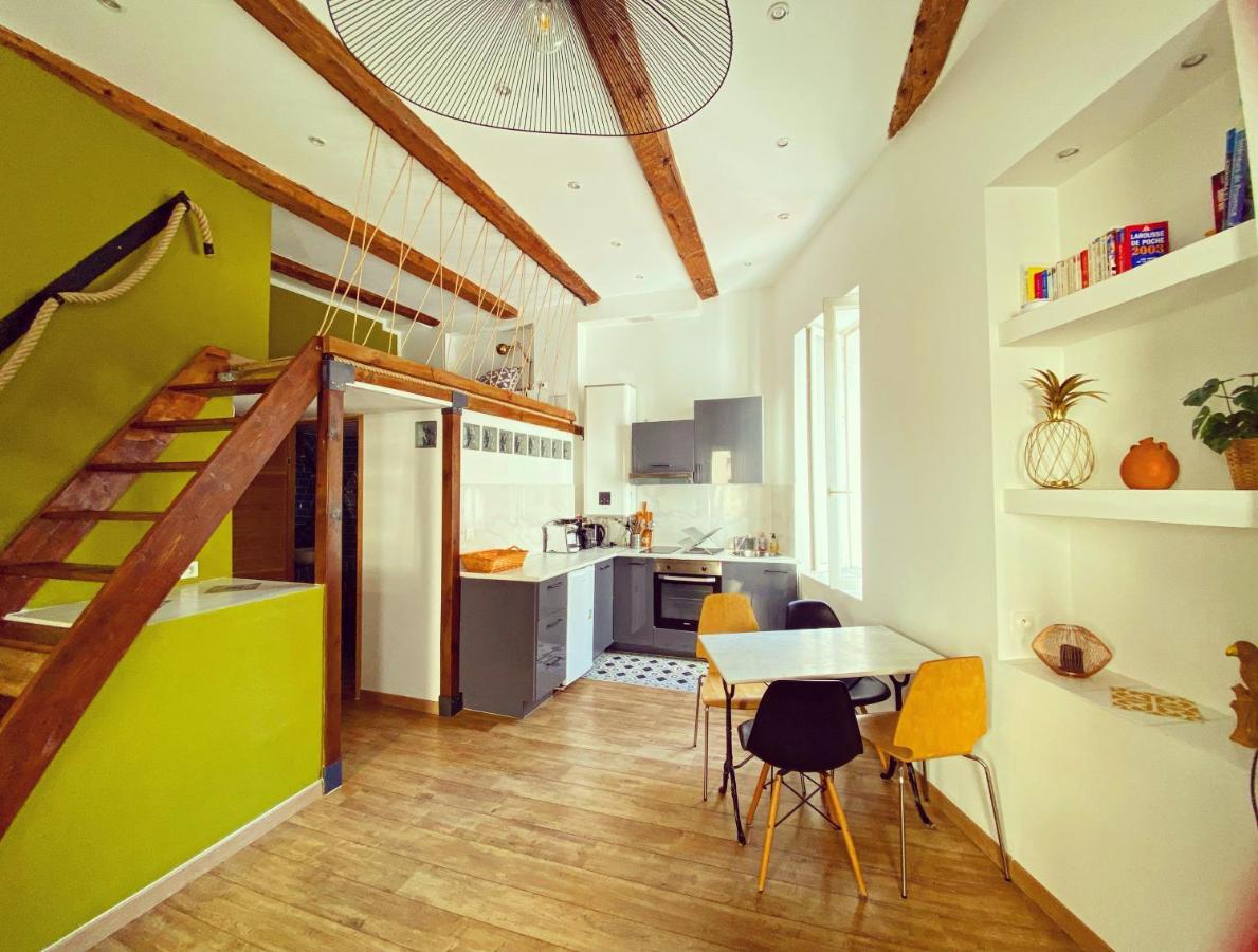 Vaste Et Charmant Loft Climatise Au Coeur De Marseille Bagian luar foto